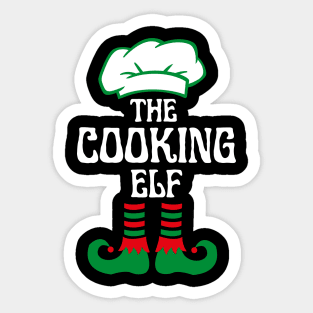 THE COOKING ELF Sticker